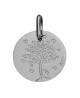 Augis : médaille arbre aux cœurs or blanc