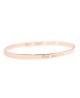 Bracelet jonc ruban plaqué or rose - Petits Trésors