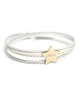 Petits trésors : bracelet amazone étoile plaqué or