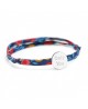 Bracelet Liberty cordon médaille ronde argent