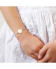 Bracelet bébé ange plaqué or - Petits Trésors