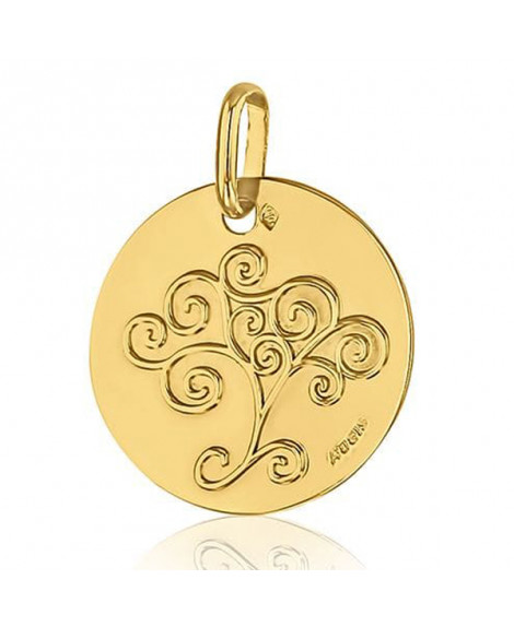 Médaille Arbre de Vie or jaune - AUGIS