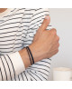 Bracelet cuir homme Alexandre - FlowersForZoé