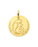 Médaille femme bébé Love Bird or jaune - Augis