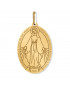 Médaille Vierge Miraculeuse design or jaune - Lucas Lucor
