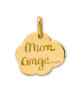 Pendentif Nuage Mon ange - o jaune - Lucas Lucor