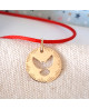 Médaille Colombe ajourée or jaune - AUGIS