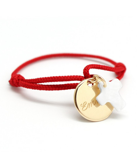 Petits trésors : bracelet kids médaille et croix