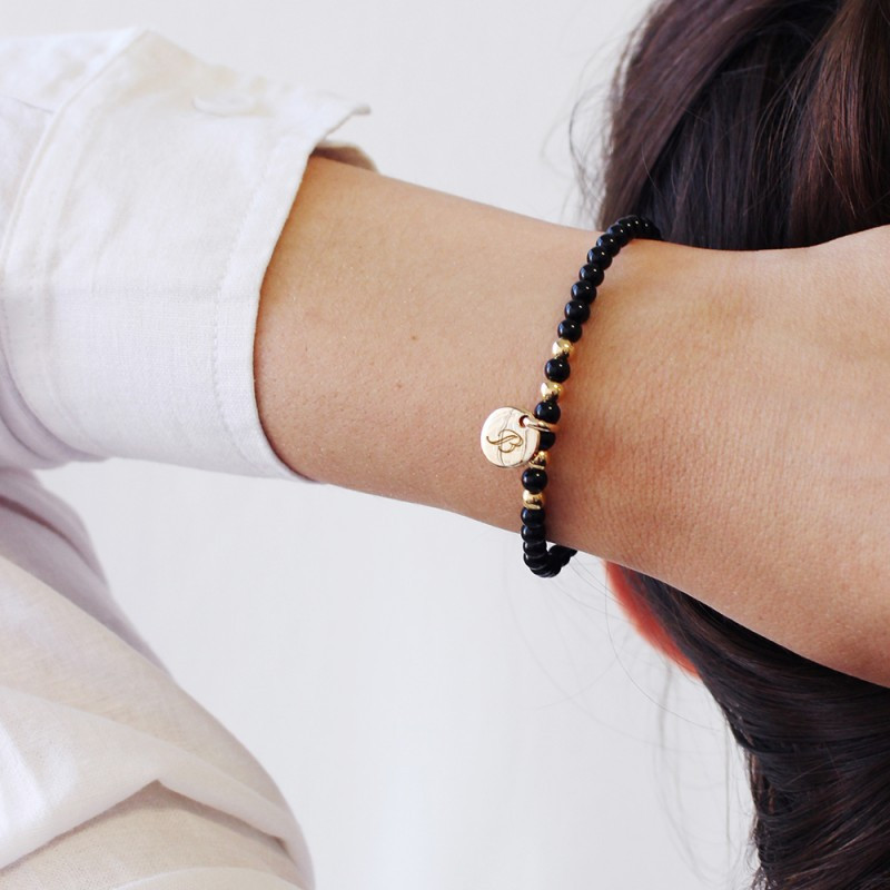 Nouveautés : nos bracelets perles agates à graver ! 