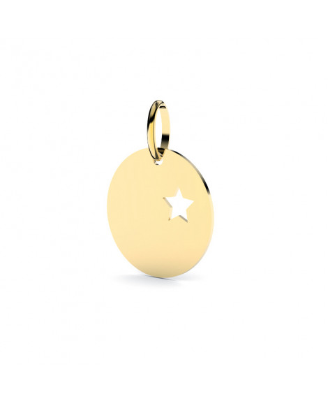 Médaille étoile ajourée - or jaune 18K - Lucas Lucor