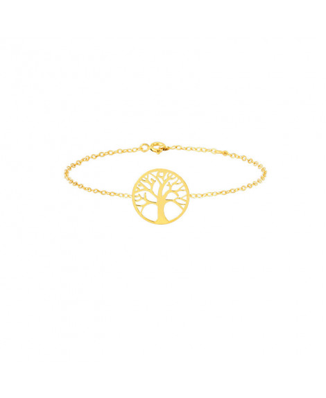 Bracelet arbre de vie - or jaune 18K - Lucas Lucor