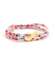 Bracelet infini Liberty plaqué or