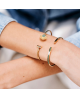 Bracelet jonc Angela - FlowersForZoé