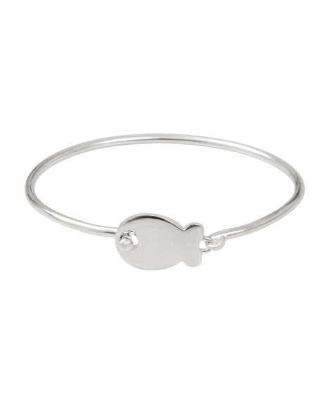 Bracelet enfant poisson argent - Clio Blue