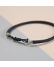Bracelet cuir homme réglable Marceau - FlowersForZoé