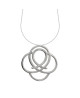 Collier arabesque argent grand modèle - Clio Blue