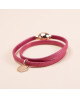 Bracelet cuir enfant double tour Deborah - FlowersForZoé