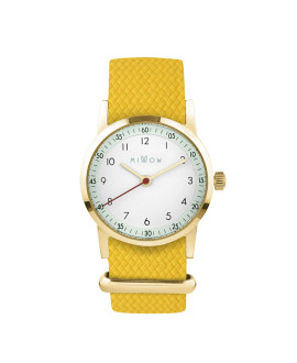 Montre enfant Millow Opale Tressé Jaune