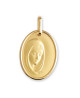 Médaille Vierge Marie ovale - Lucas Lucor