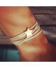 Petits trésors : bracelet amazone étoile argent