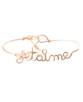 Bracelet Jonc Je t'aime - Padam Padam