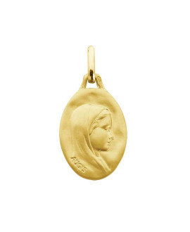 Médaille Vierge Marie ovale - Augis