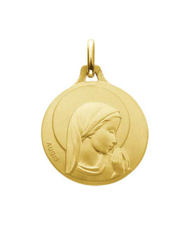 Médaille Vierge aux mains jointes - Augis