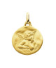 Augis : médaille ange Raphaël or jaune 18 carats