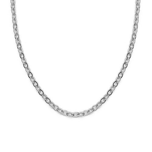 Fermoir En Or Blanc 18k Avec Chaîne De Sécurité - Occasion - Bijou De Qualité