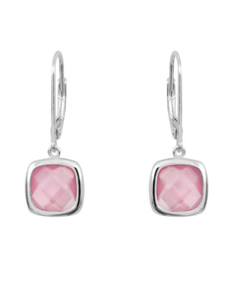 Boucles d'oreilles Sissi rose - Clio Blue