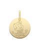 La Fée Galipette : médaille Rêveur Nature or jaune 9 carats