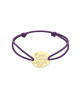 La Fée Galipette : bracelet cordon Blagueur or jaune 9 carats
