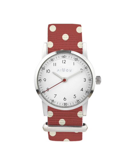Montre fille 10 ans pois blancs Millow montres enfant