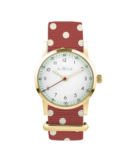 Montre Fille Millow Opale Pois Cannelle