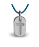 Mikado : pendentif Amen Croix argent
