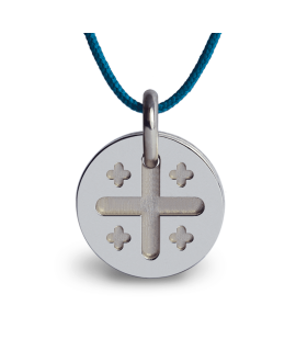 Croix de Jérusalem en argent - Mikado Bijoux