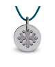 Médaille croix occitane argent - Mikado