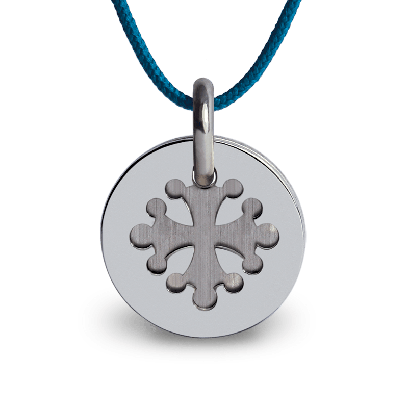 Pendentif Croix Occitane Ancien En Argent | Modèle #A12.5 - Occasion