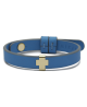Mikado : bracelet Gospel croix or jaune