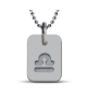 Mikado : pendentif ASTRO signe Balance (argent)