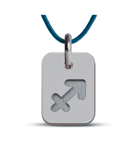 Mikado : pendentif ASTRO signe Sagittaire (argent)