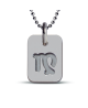 Mikado : pendentif ASTRO signe Vierge (argent)