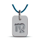 Mikado : pendentif ASTRO signe Vierge (argent)