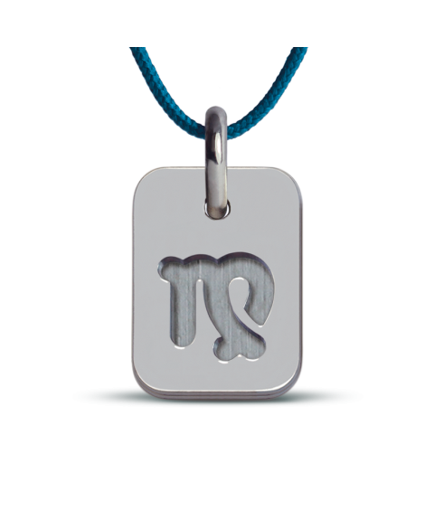 Mikado : pendentif ASTRO signe Vierge (argent)