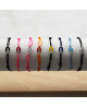Bracelet cordon Médaille Miraculeuse argent et couleur