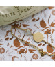 Petits Trésors : bracelet Lovely nacre cœur plaqué or