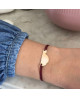Bracelet cordon or femme enceinte GM - B.doo