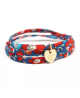 Bracelet liberty mini charms plaqué or à graver