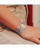 Petits trésors : bracelet liberty médaille personnalisable argent