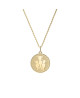 Médaille perlée 3 enfants or 18K - Lafami